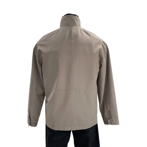 Weatherproof Mens Jacket Medium Gray Windbreaker Lightweight Zip Up Outdoor - Picture 8 of 8